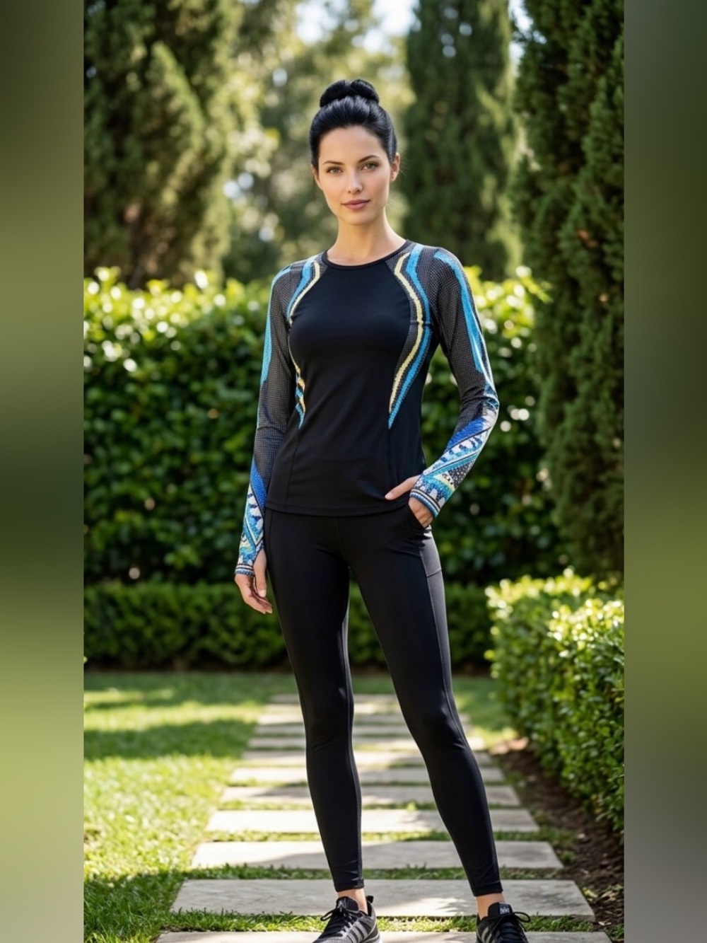 Lucky in Love LG(12) Tennis Long Sleeve Retro Y2K
